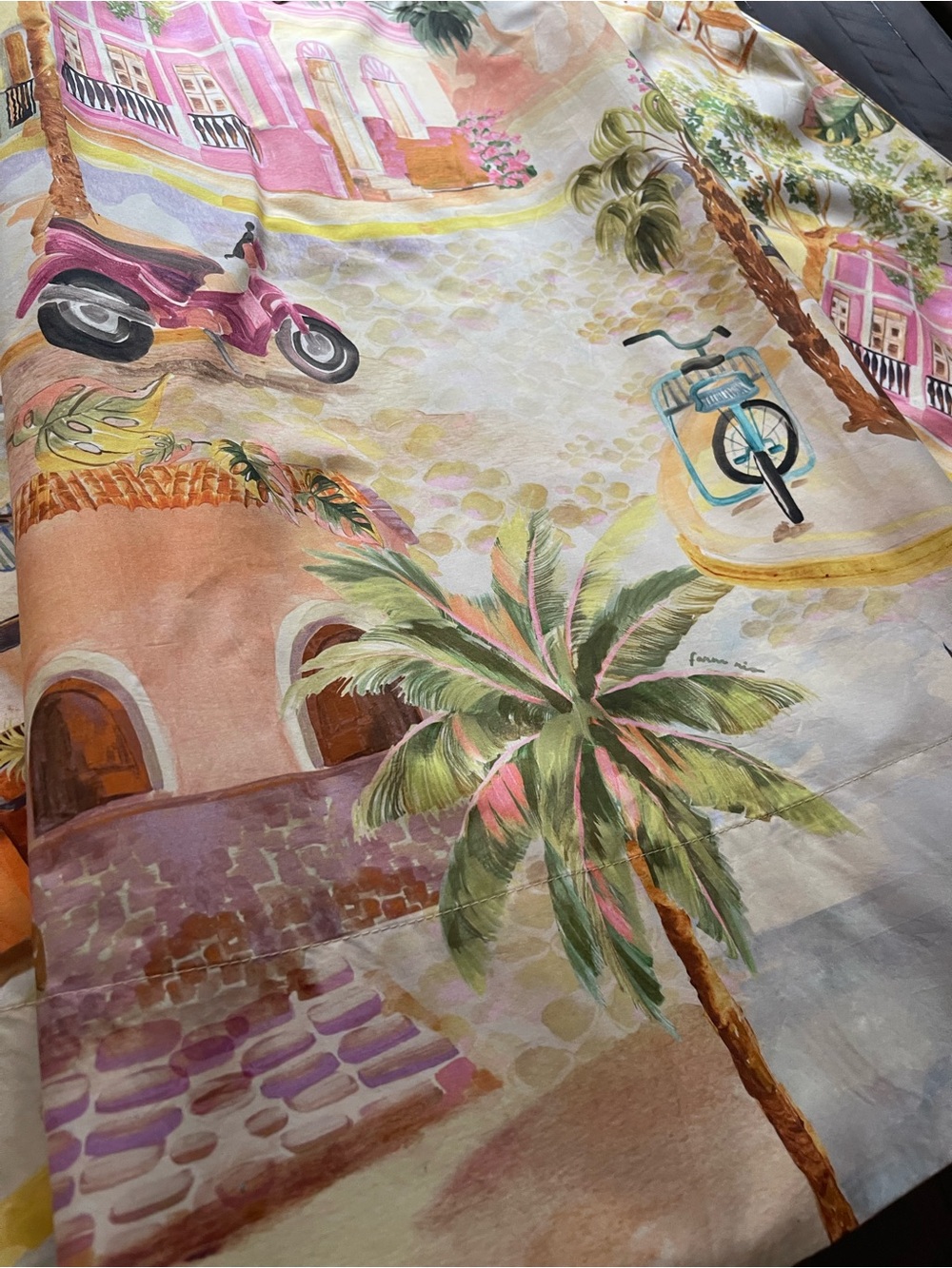FARM Rio Scenic Pastel Multi-Color Maxi Skirt - Picture 10 of 16